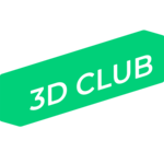 Логотип онлайн школы 3D Club