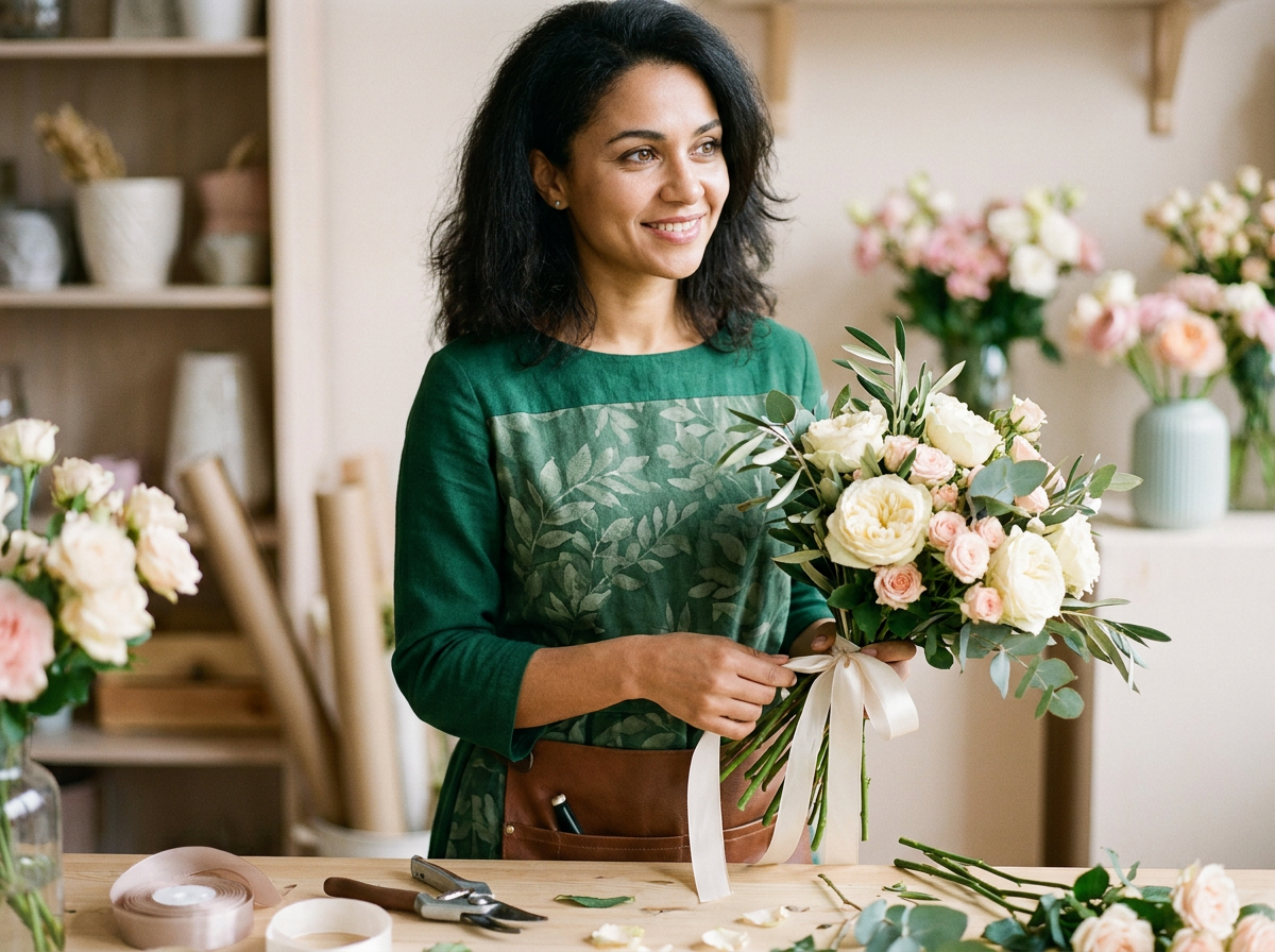 ИИ-фото для флориста — ИИ-фото вариант 6